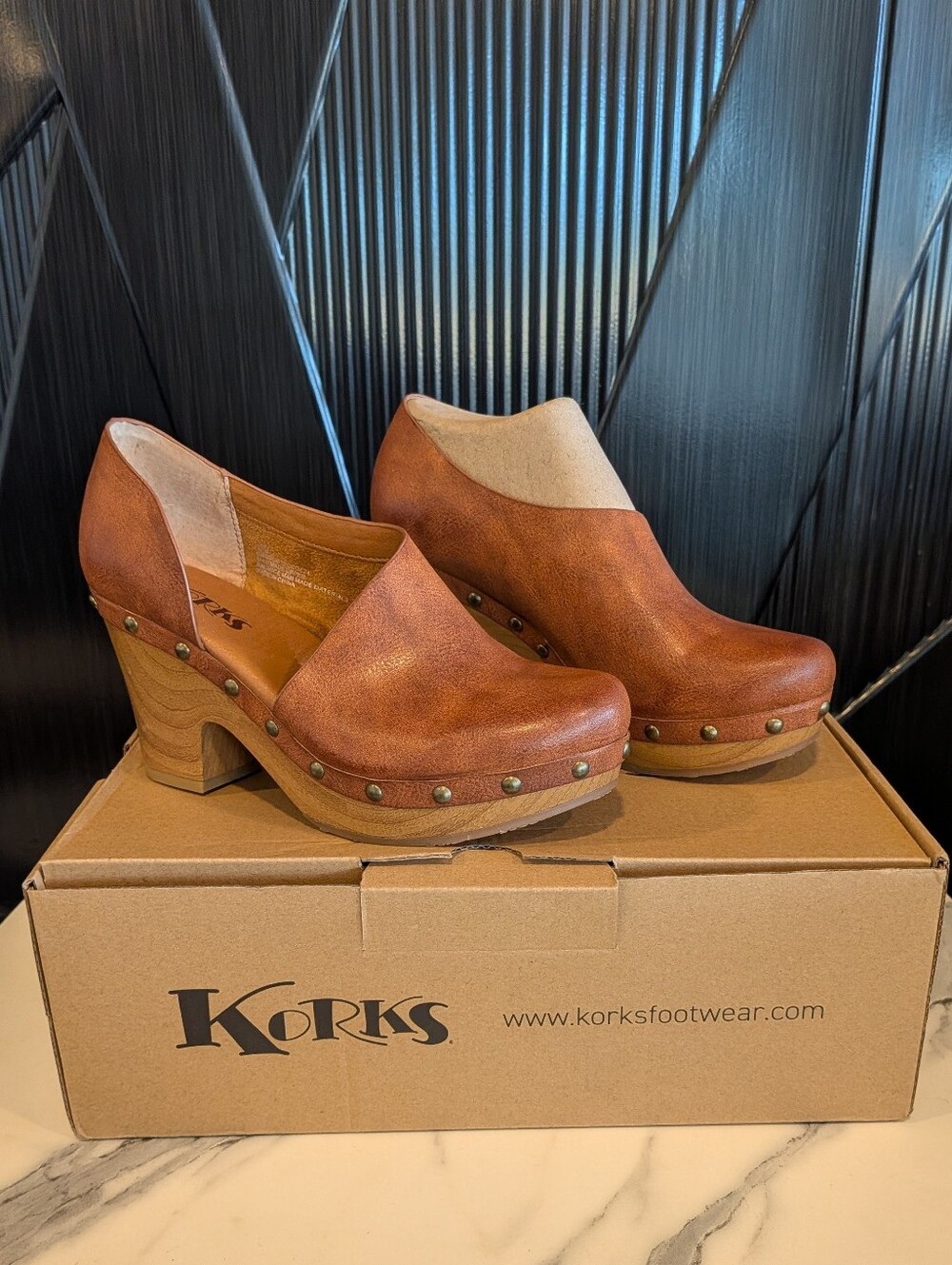 KORKS Arielle D'Orsay Clog Booties - Women - Picture 8 of 14